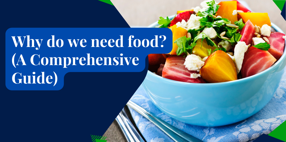 why do we need food?